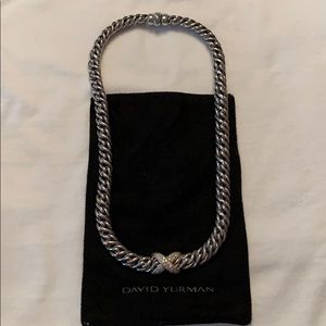 David Yurman Lyrica Diamond X Choker